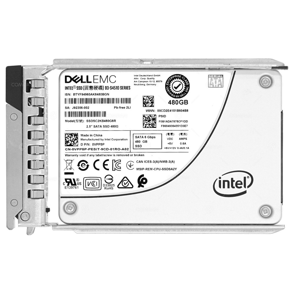 VPP5P G14  DELL SSD 480GB  SATA 6G  2.5" SFF